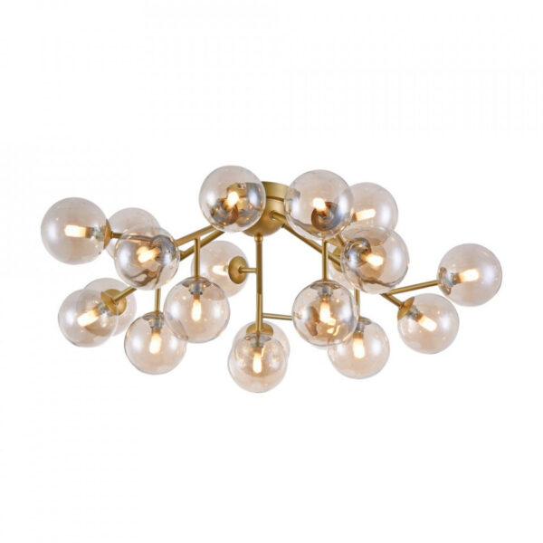 Plafonieră aurie Dallas 20G