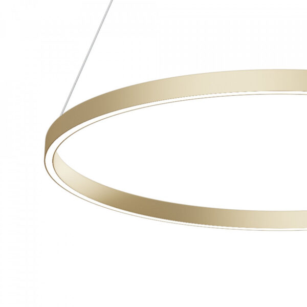 Lustră aurie Led Rim - imagine 4