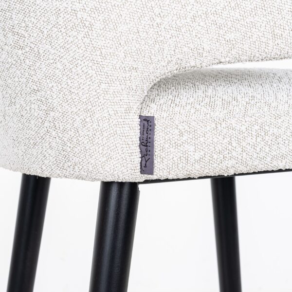 Scaun de bar boucle alb H106cm Indigo - imagine 7