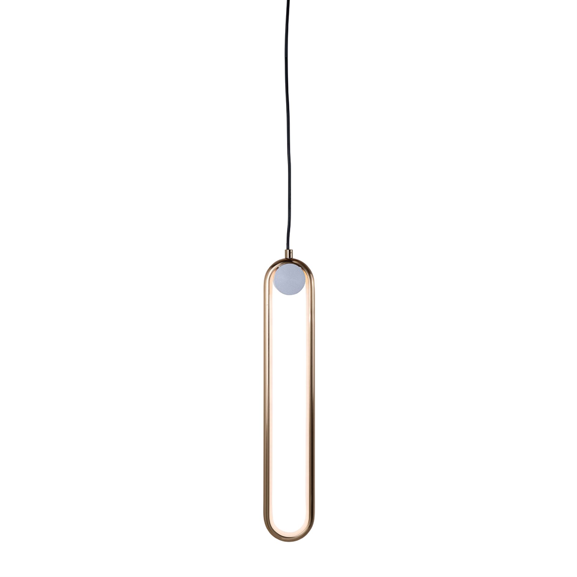 Pendul auriu din aluminiu din fier Mavey