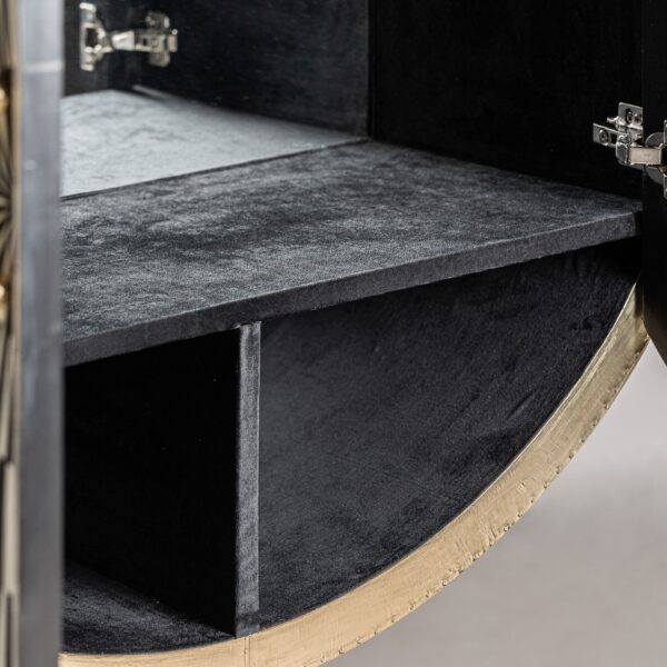Dulap cu model geometric din MDF și fier Gatsby - imagine 5