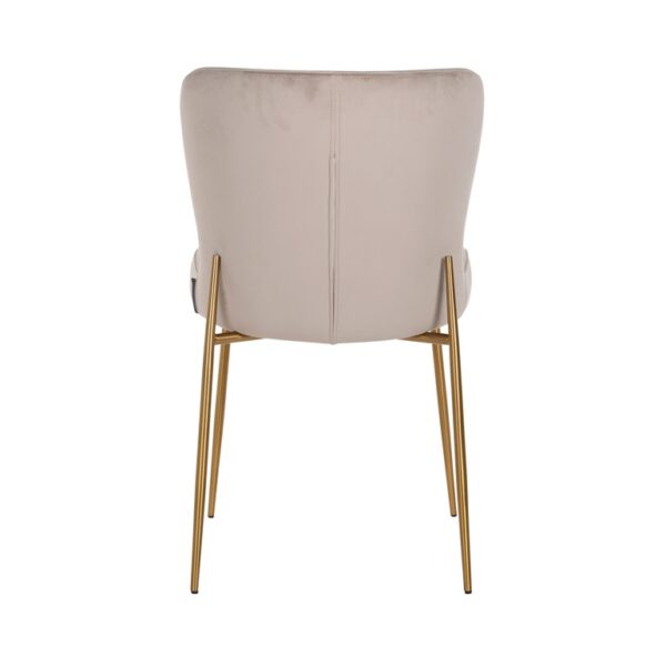 Scaun dining verde kaki Odessa - imagine 4