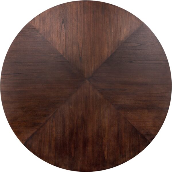 Masa dining rotunda din lemn Ø150 cm Congo - imagine 5