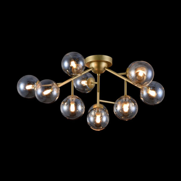 Plafonieră aurie Dallas 12G - imagine 2
