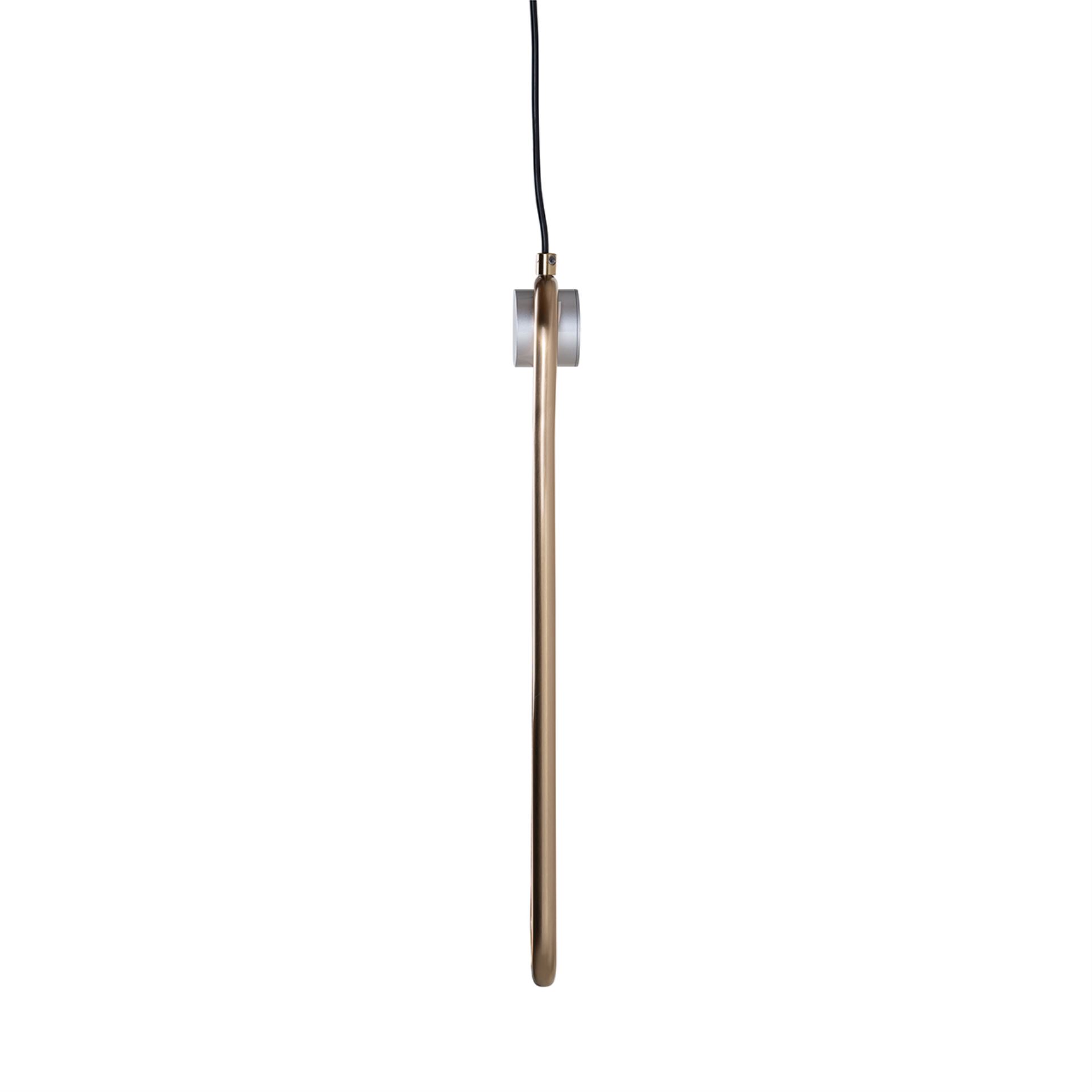 Pendul auriu din aluminiu din fier Mavey - imagine 2