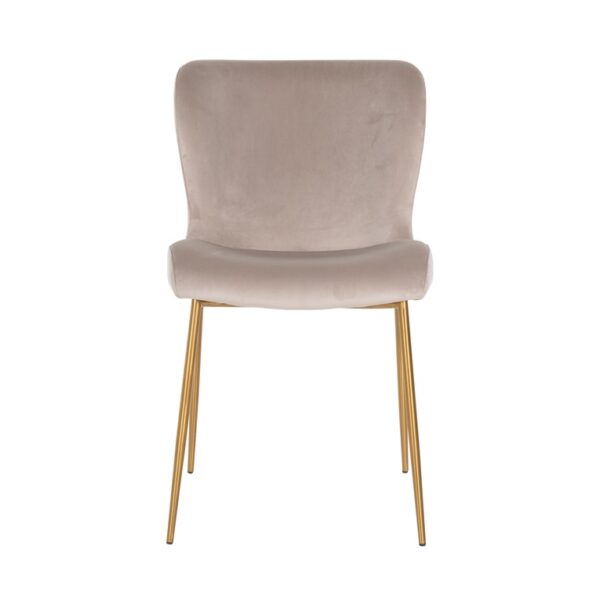 Scaun dining verde kaki Odessa - imagine 3