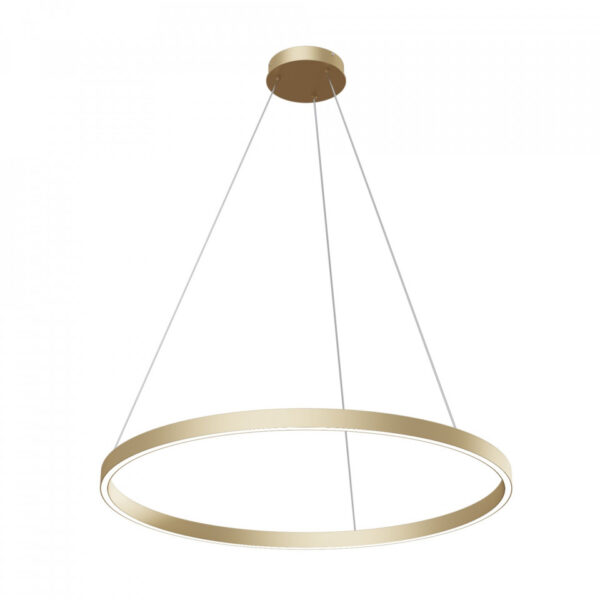 Lustră aurie Led Rim