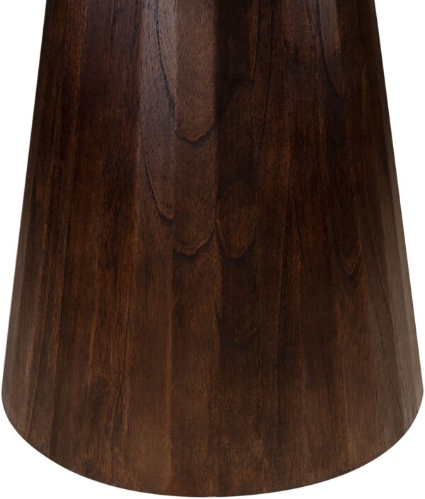 Masa dining rotunda din lemn Ø120 cm Congo - imagine 5