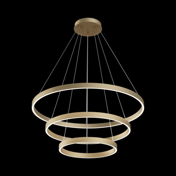 Lustră aurie Rim L100BS4K - imagine 5