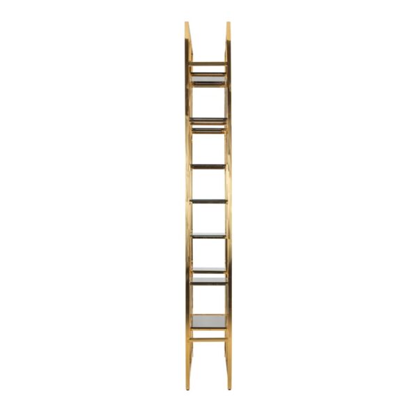 Dulap auriu din inox si sticla 230cm Magnus - imagine 3
