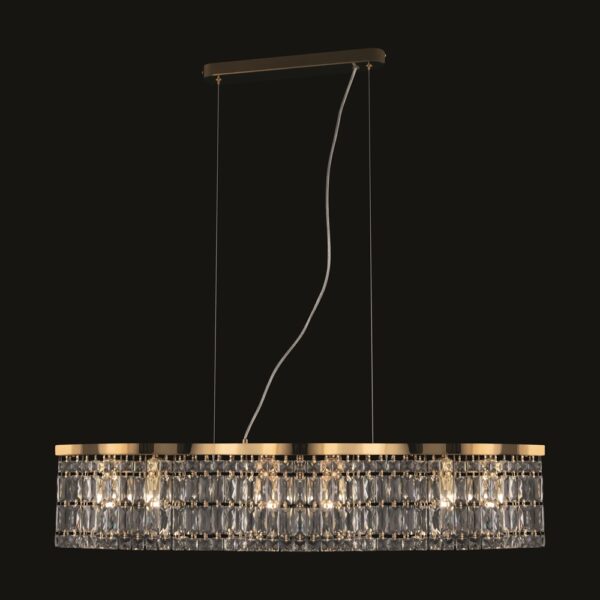 Lustra aurie din metal Dune - imagine 2