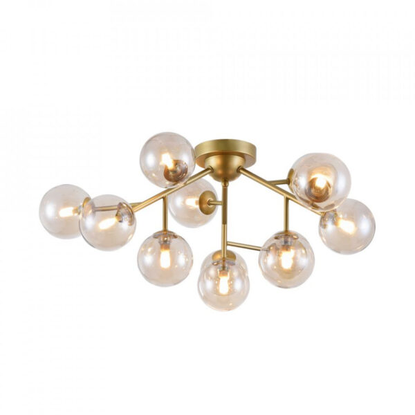 Plafonieră aurie Dallas 12G