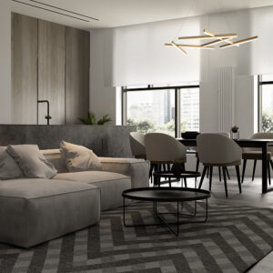 Lustră aurie Line L75MG3K