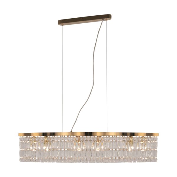 Lustra aurie din metal Dune