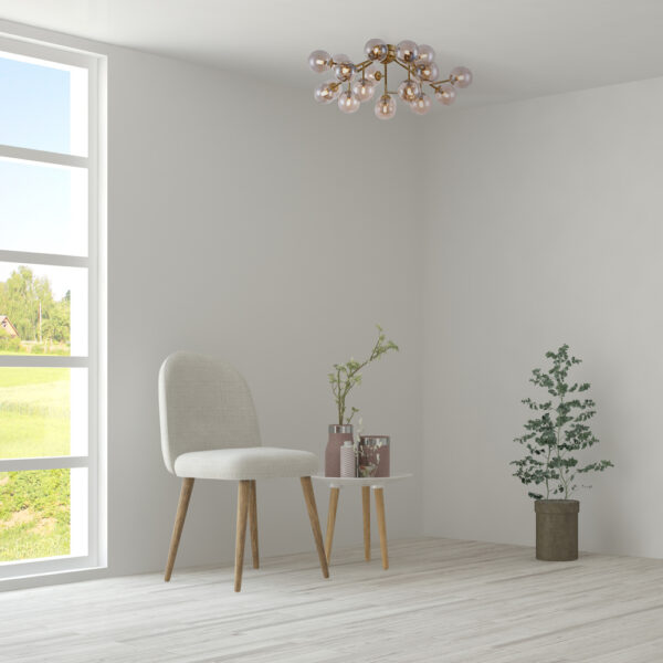 Plafonieră aurie Dallas 20G - imagine 2