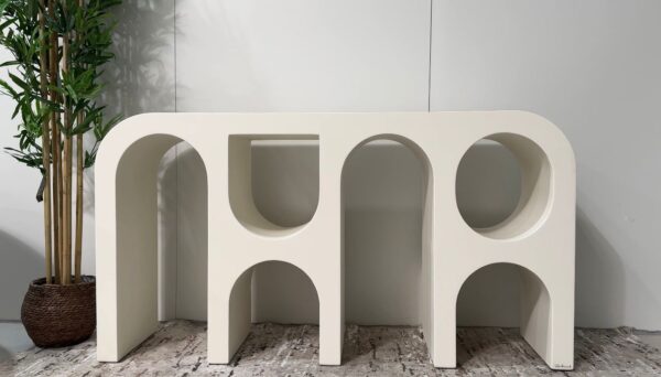 Consola alba din MDF San Marino - imagine 7