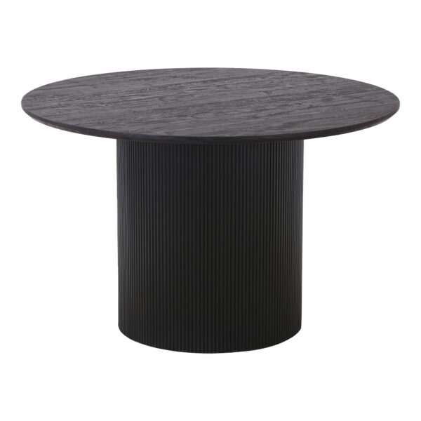 Masa dining rotunda maro inchis Ø120 Maroon