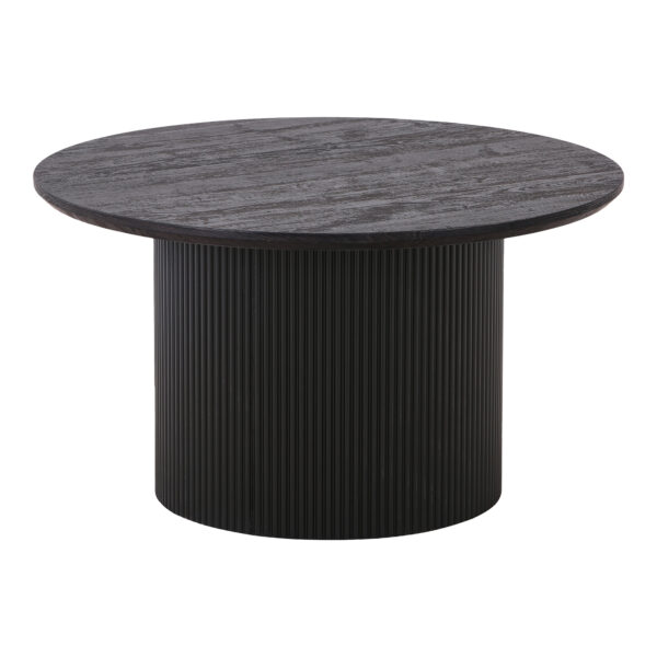 Masa de cafea rotunda maro inchis Ø80 Maroon