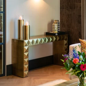 Consola aurie din MDF Indianna