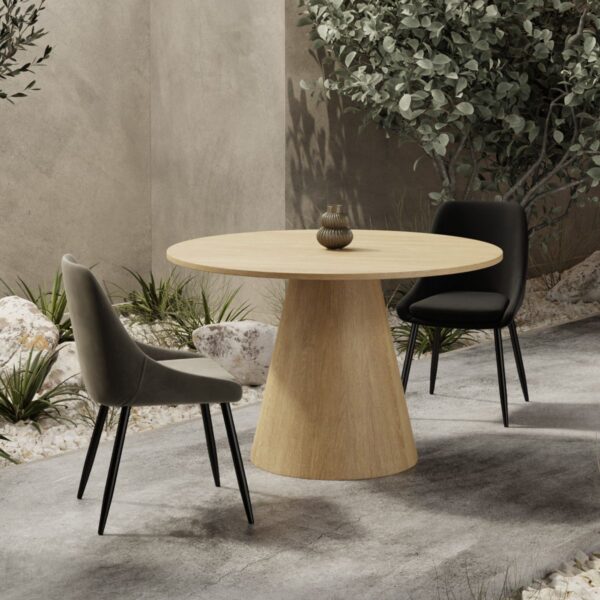 Masa dining rotunda natur Ø120 Bold - imagine 5