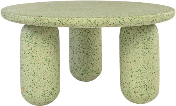 Masa de cafea verde din terrazzo Santorini - imagine 3