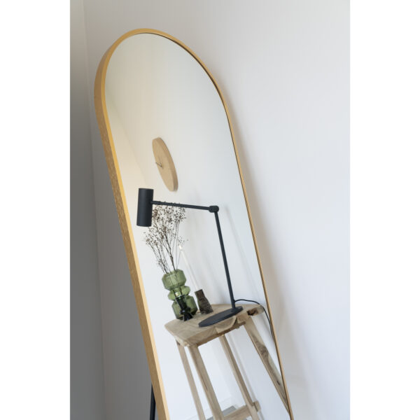 Oglinda aurie din aluminiu 150cm Barcelona - imagine 3
