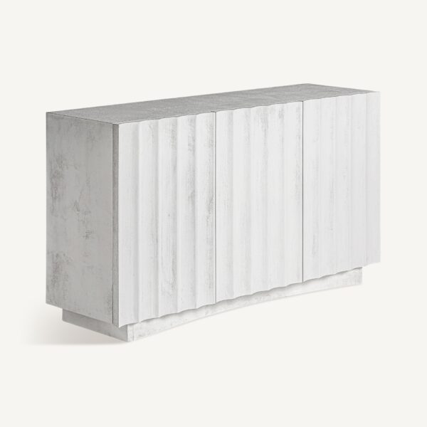 Bufet inferior alb din MDF Le Mans - imagine 2