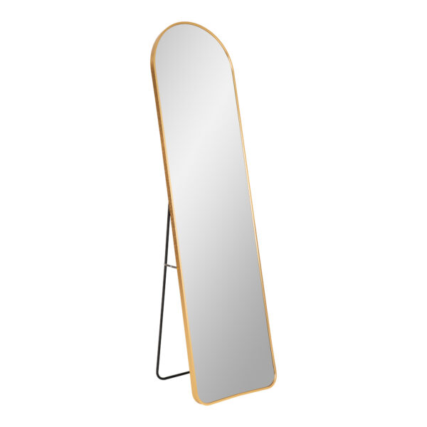 Oglinda aurie din aluminiu 150cm Barcelona