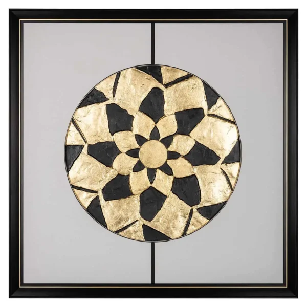 Decoratiune de perete din MDF si poliuretan The Sun
