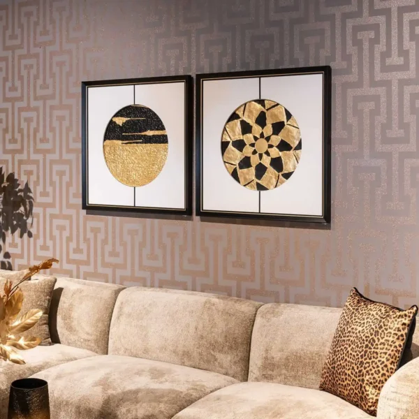 Decoratiune de perete din MDF si poliuretan The Moon - imagine 3