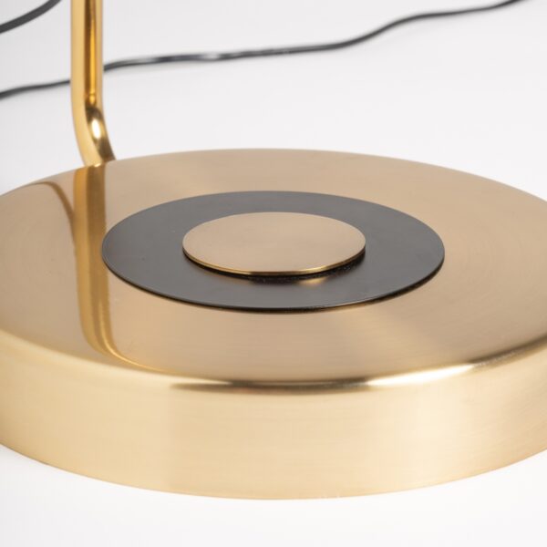 Lampadar auriu din fier si acril Bregenz - imagine 4
