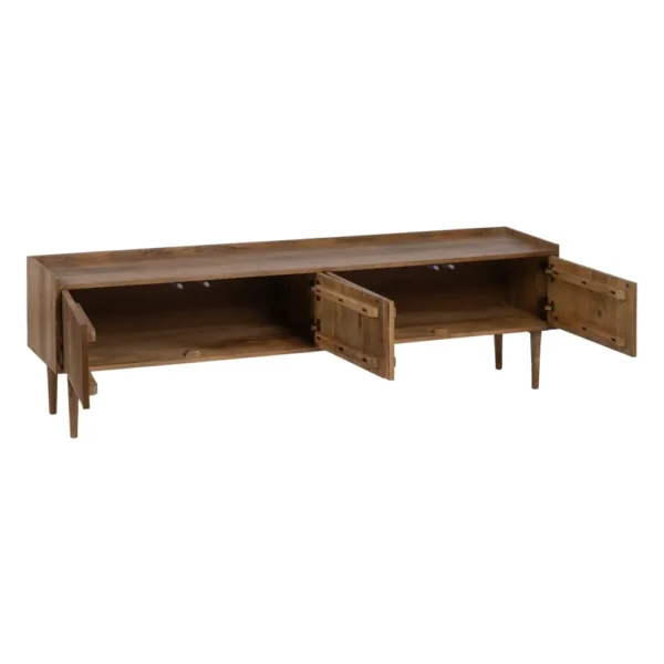 Comoda TV maro din lemn de mango Colette - imagine 2
