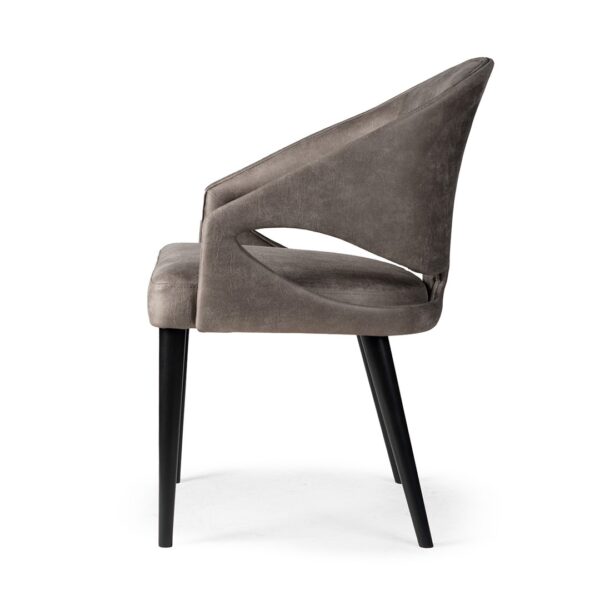 Scaun dining maro din microfibra Venlo - imagine 3