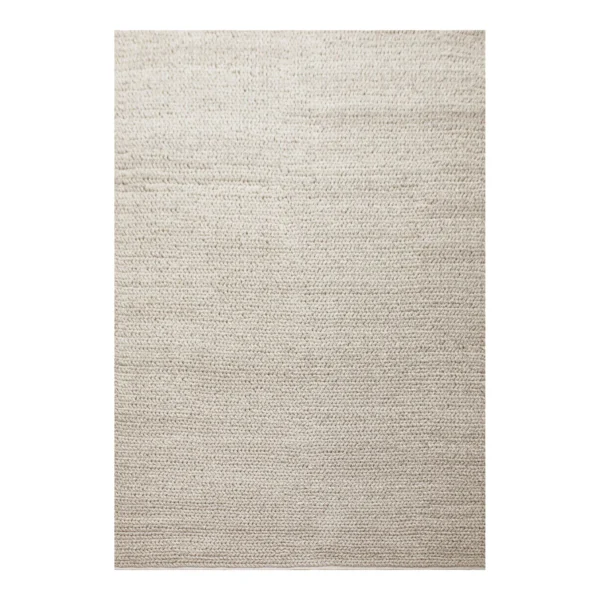 Covor din lana si bumbac bej 160x230 cm Mandi