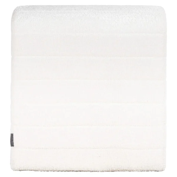 Fotoliu alb din tesatura boucle Kelly - imagine 6