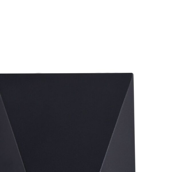 Aplica de perete de exterior neagra Beekman - imagine 5