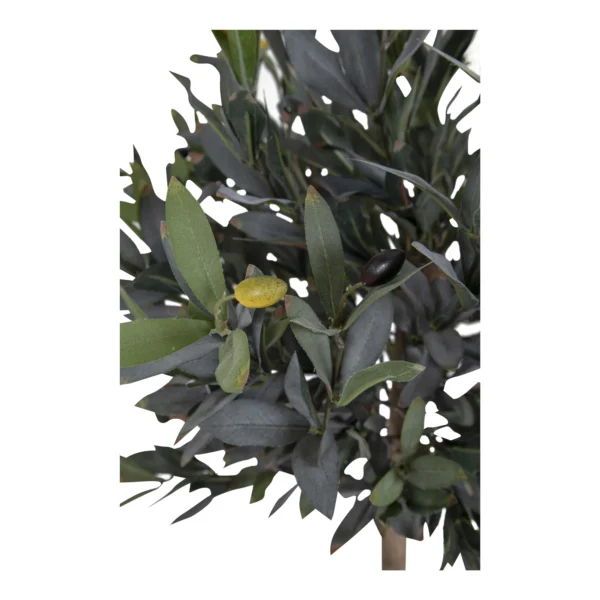 Planta artificiala verde in ghiveci h120 Olive Tree - imagine 3