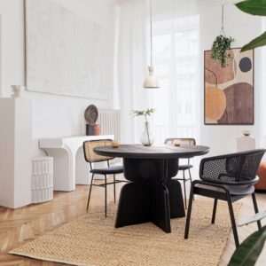 Bancheta caramizie din MDF si tesatura boucle Zora