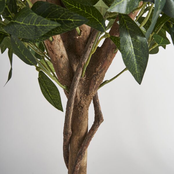 Planta artificiala verde in ghiveci h83 Laurel - imagine 3