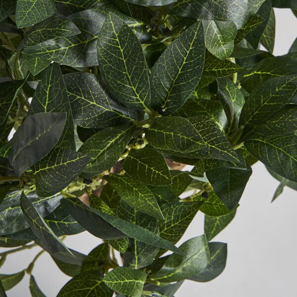 Planta artificiala verde in ghiveci h83 Laurel - imagine 2