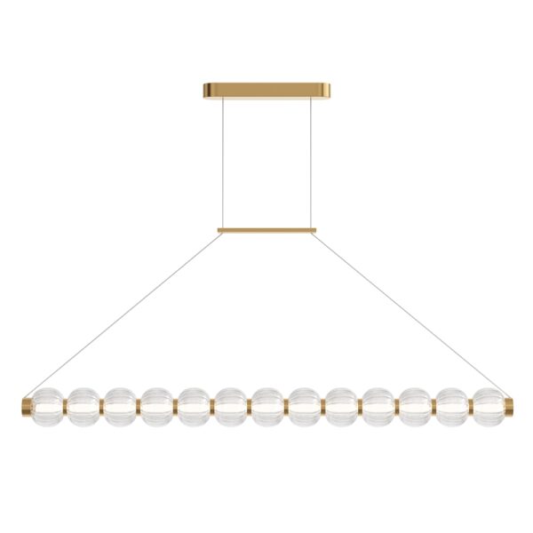 Lustra aurie cu led Amulet MOD555PL-L18G3K
