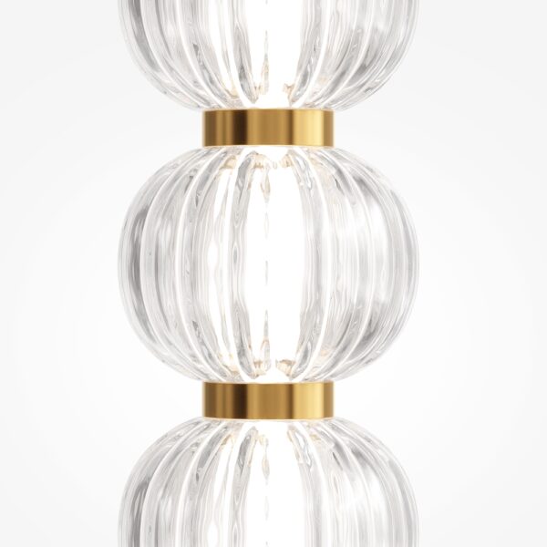 Lampadar auriu cu led Amulet MOD555FL-L23G3K - imagine 4