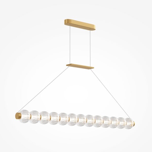 Lustra aurie cu led Amulet MOD555PL-L18G3K - imagine 2