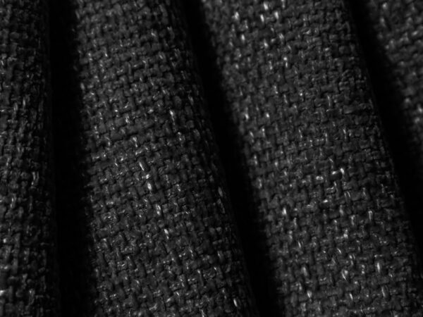 Coltar modular 3 piese negru din tesatura chenille Lupine - imagine 2