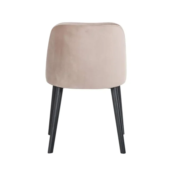 Scaun dining bej din catifea Twiggy - imagine 4