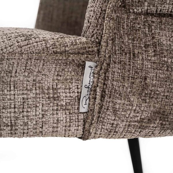 Scaun dining maro din tesatura chenille Stella - imagine 5