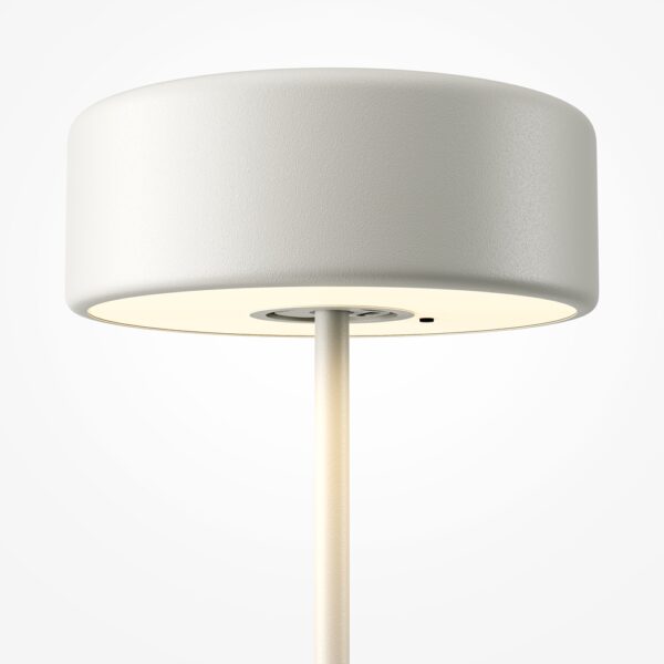 Veioza alba cu Led din metal AI - imagine 5