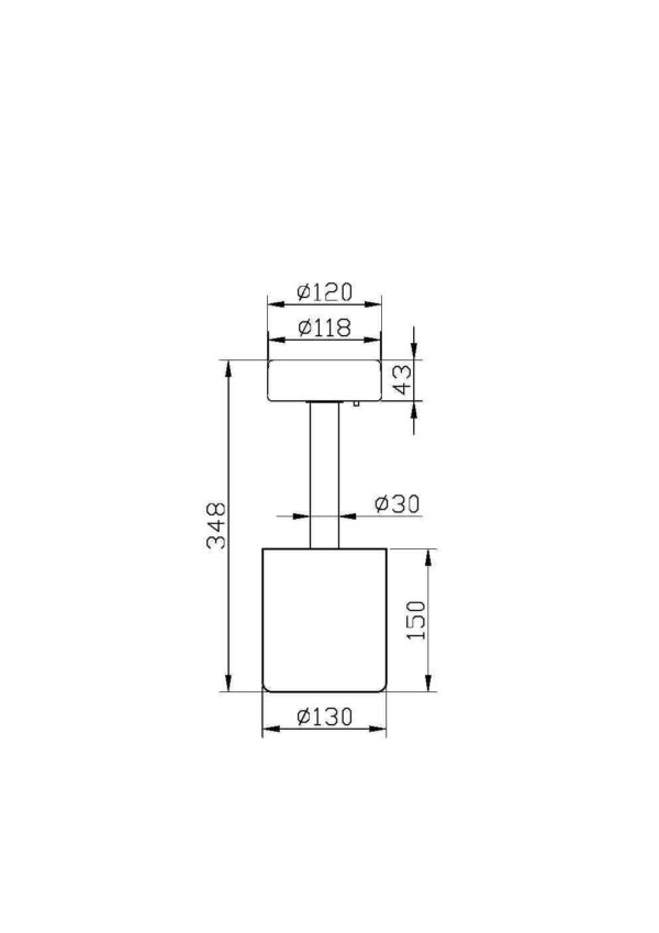 Veioza alba cu Led din metal si sticla AI Vase - imagine 8