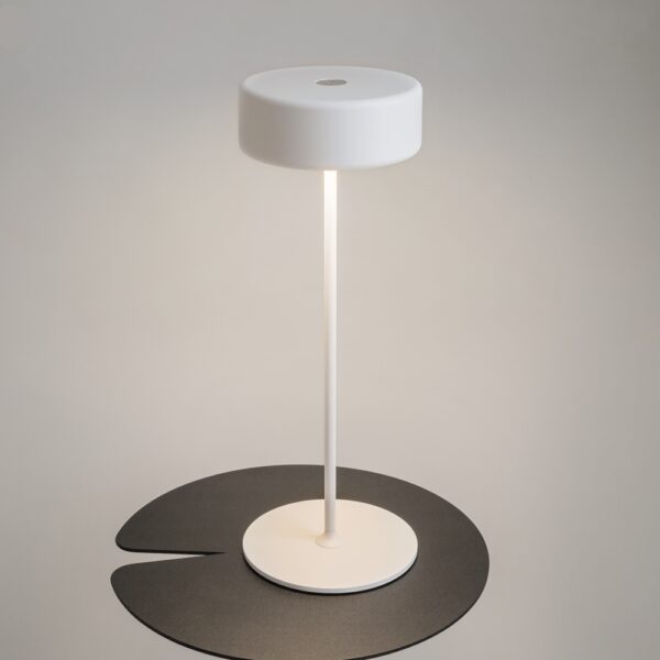 Veioza alba cu Led din metal AI - imagine 3