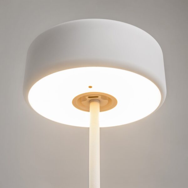 Veioza alba cu Led din metal AI - imagine 4